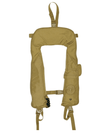 Compact Tactical Life Preserver (Auto Hydrostatic)_coyote tan